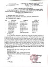 Biên bản niêm yết công khai